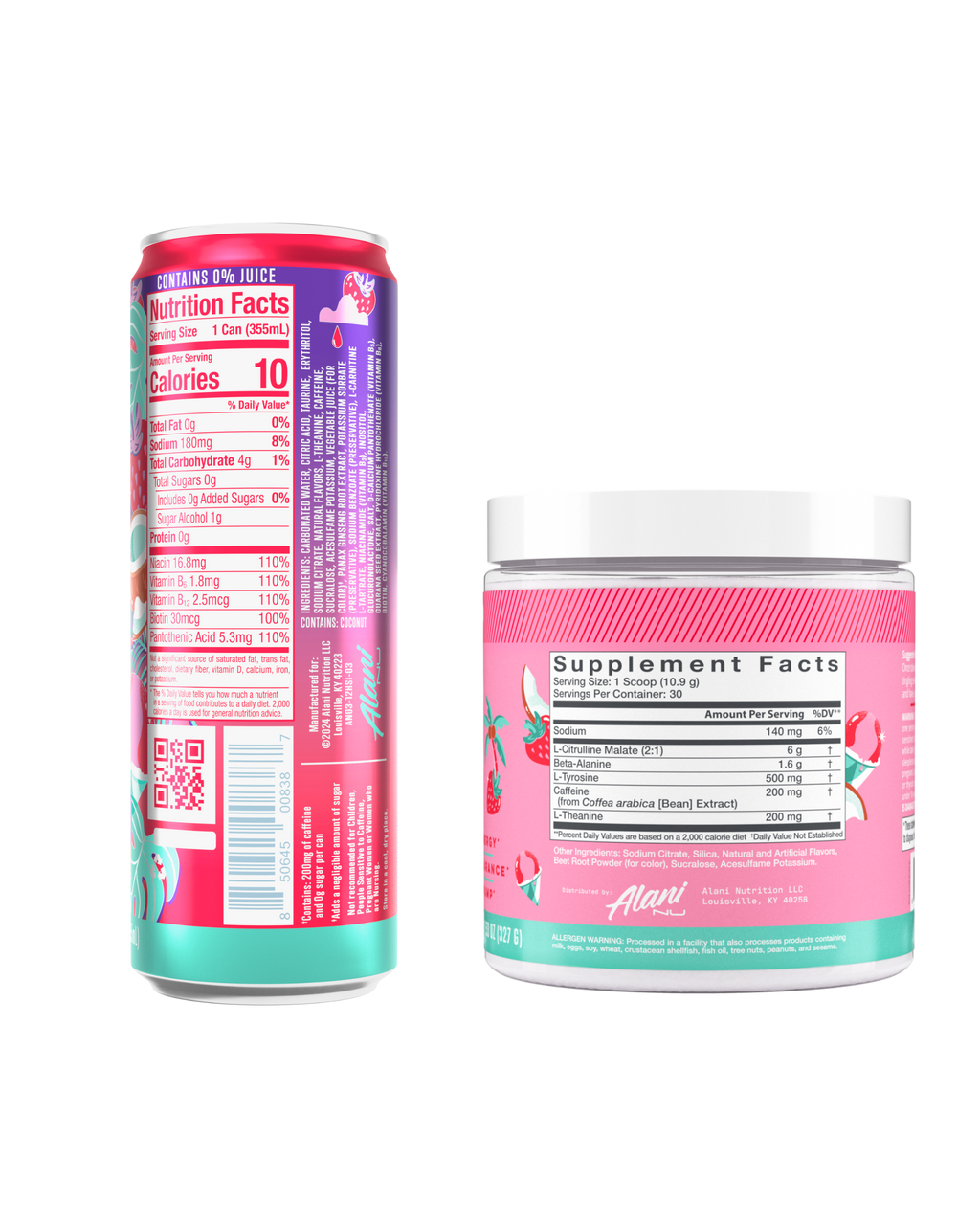 Energy Drink & Pre-Workout - Hawaiian Shaved Ice